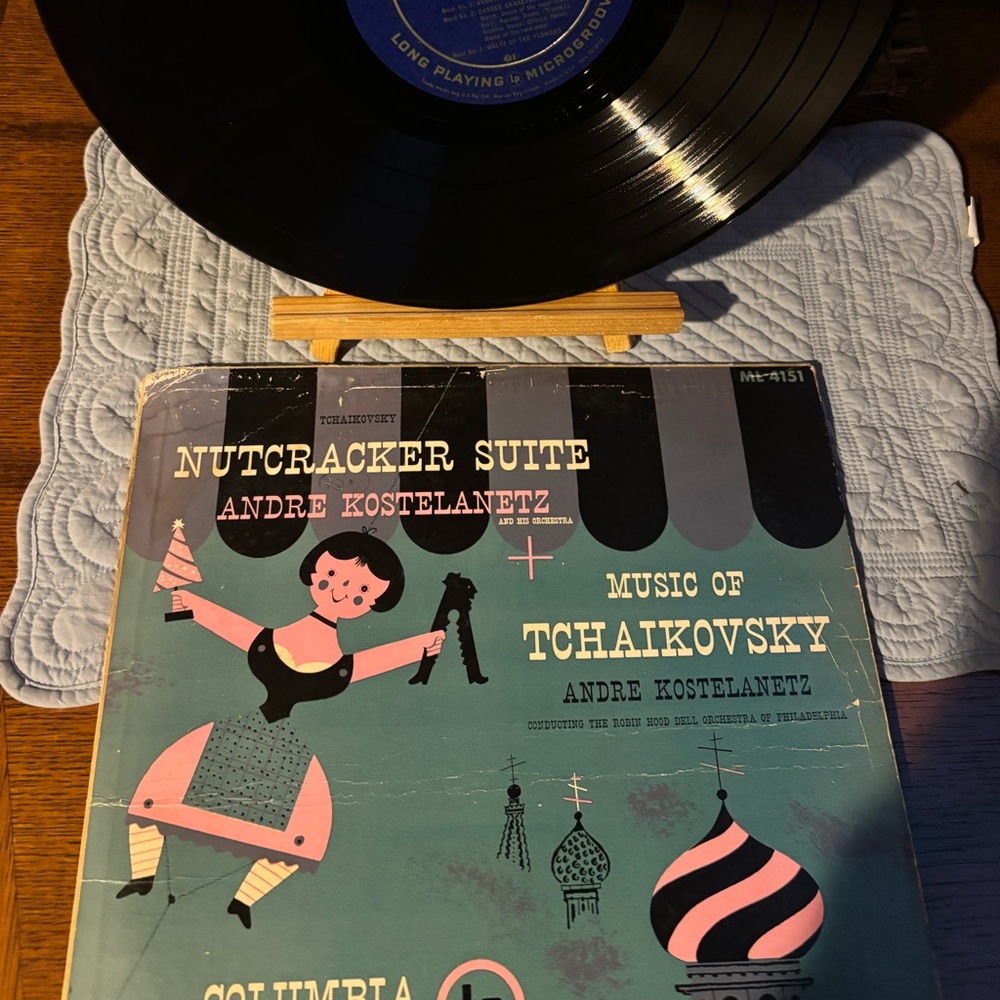 Andre Kostelanetz Nutcracker Suite Tchaikovsky Vintage Vinyl Record